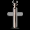 Collana Zancan in Titanio, Oro 18kt e Diamanti | Lusso Made in Italy