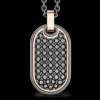 Collana Zancan in Titanio, Oro 18kt e Diamanti | Lusso Made in Italy