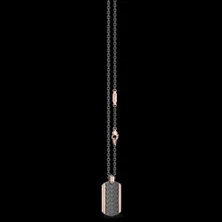 Collana Zancan in Titanio e Oro 18kt | Lusso Made in Italy