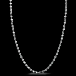 Collana Zancan morbida in argento a sfere.