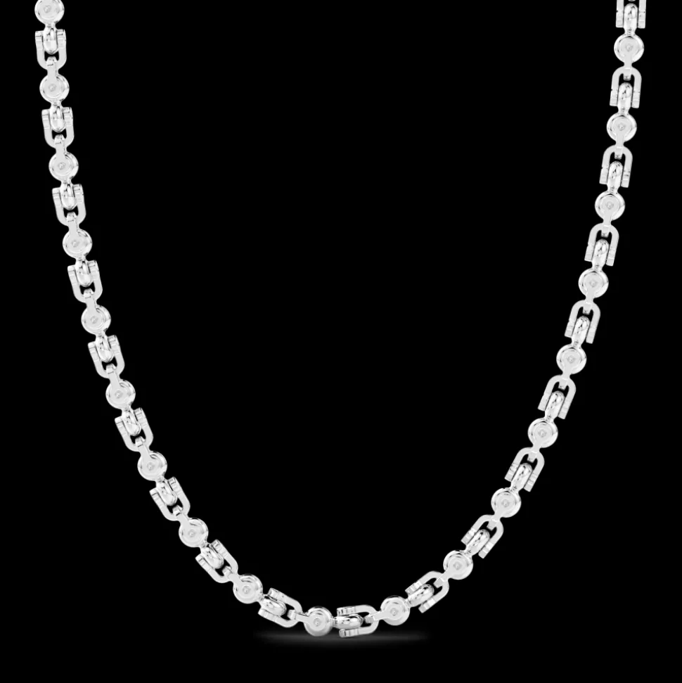 Collana Zancan solo maglia in argento.