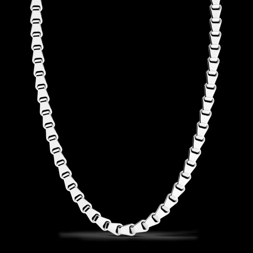 Collana Zancan solo maglia in argento.
