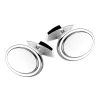 Gemelli Zancan in argento.